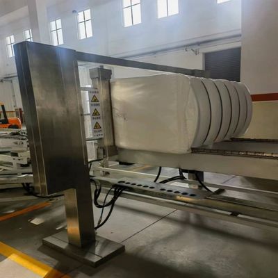 Poliéster reciclado de tipo hueco de fibra grabada para línea de producción de hilado