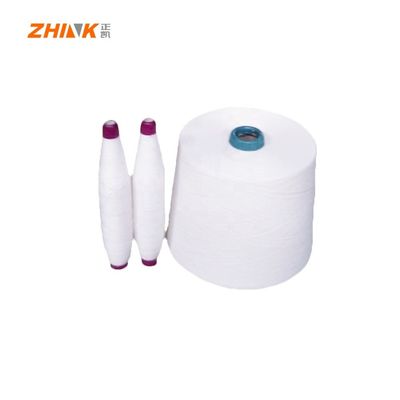10S-60S Hilados para tejido 100% huecos de poliéster reciclado Siro compacto / anillo