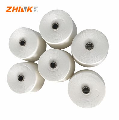 SIRO COMPACT SPUN Ne30/1 100% de poliéster reciclado, hilados blancos en bruto para tejer y tejer