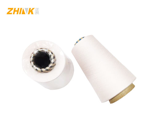 SIRO COMPACT SPUN Ne30/1 100% de poliéster reciclado, hilados blancos en bruto para tejer y tejer