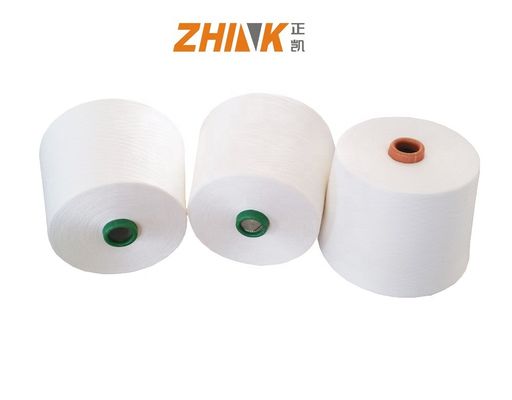 SIRO COMPACT SPUN Ne30/1 100% de poliéster reciclado, hilados blancos en bruto para tejer y tejer