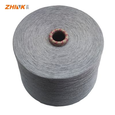 High Strength 100% Polyester NE30S/1 32S/1 40S/1 Siro Spun Yarn en negro para tejido y punto