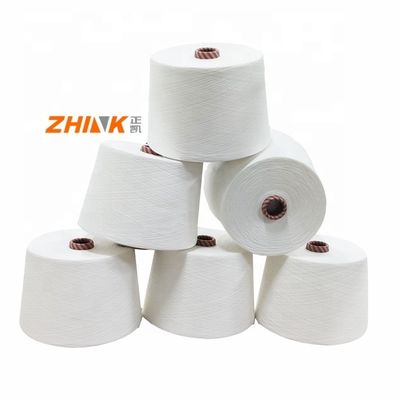 100% de viscosa Ne30/1 Siro Compact Spun Yarn Ideal para aplicaciones de tejido y punto