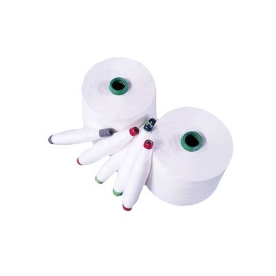 Hilados de viscosa de color blanco crudo Ne 36/1 de anillo espumado para tejido o punto