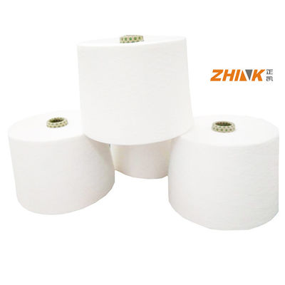 Z Twist 30s Poliéster viscosa mezclado anillo hilado para calcetines sostenibles y duraderos