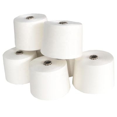 Poliéster/bamboo 50/50 65/35 80/20 Ne35/1 Hilados de vórtice para tejer y tejer 780