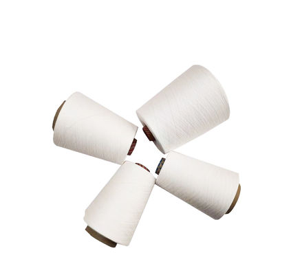 32s Ne poliéster de bambú Compact Spun Yarn para la línea de fabricación de camisetas y calcetines