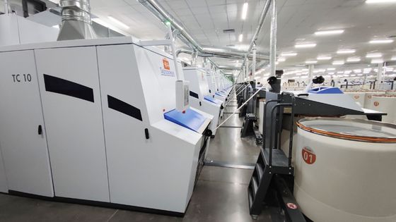 Ne30/1 65% Poliéster 35% Viscosa Mezclado Siro Compacto de Fieltro de los exportadores chinos