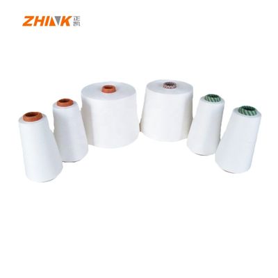 Hilados de hilado de vórtice en bruto blanco Ne40S MVS Viscosa/Lyocell 60/40 para la producción textil