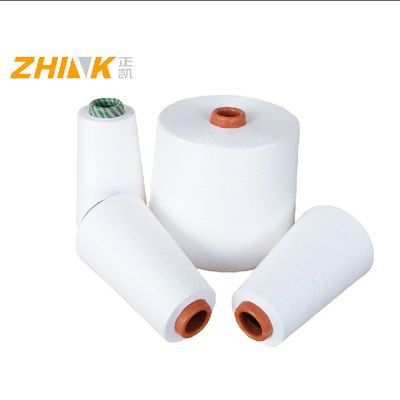 T/R de alta resistencia 65/35 Ne30/2 TFO Hilados para tejido 30/2S Número de hilos Blanco en bruto