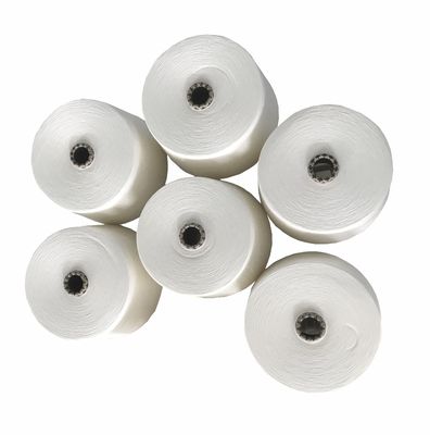 100% Modal 0.9D Ring Siro Compacto Yarn Spun Spandex Blanco en bruto para tejer y tejer