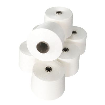 Ne 30/1 45% Poliéster catiónico 35% Bambú 20% Cordón de lana de trenzado para tejidos Exportador