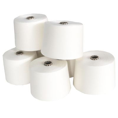 Ne 30/1 45% Poliéster catiónico 35% Bambú 20% Cordón de lana de trenzado para tejidos Exportador