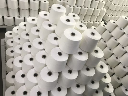Lyocell LF / Bambú 50 / 50 NE 21/1 Siro Compacto SPUN Hilados para tejido