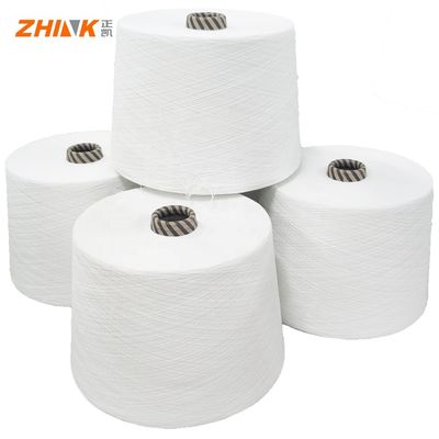 Polyester/Lyocell G100 /Lín 50/30/20 mezclado NE32/1 Siro Hijo compacto para punto