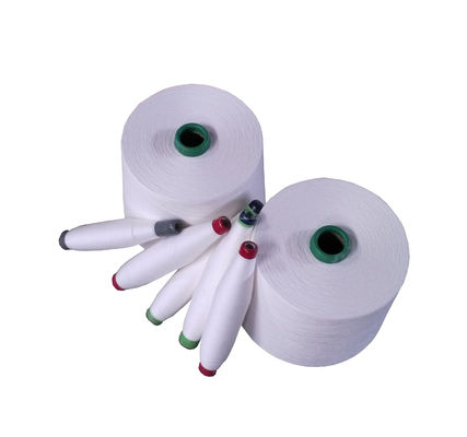 65% de rayon 35% de nylon Ne 40/1 Ring Siro Spun Raw Yarn para tejido y tejido de punto 9.32