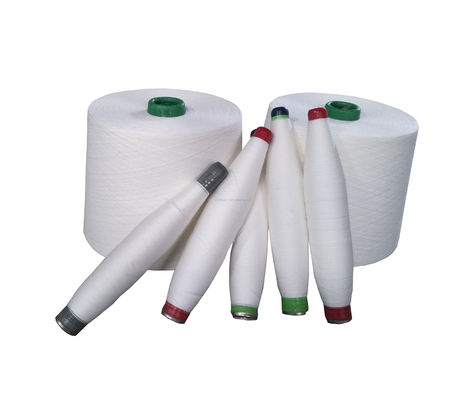 65% de rayon 35% de nylon Ne 40/1 Ring Siro Spun Raw Yarn para tejido y tejido de punto 9.32