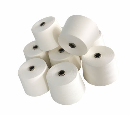 65% de rayon 35% de nylon Ne 40/1 Ring Siro Spun Raw Yarn para tejido y tejido de punto 9.32