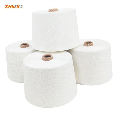 Poliéster / Triángulo Poliéster / Lyocell A100 64 /30 / 6 NE 50/1 Hilados de ciros para tejer