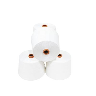 Hilados mezclados de lana de acetato NE50/1 Siro Compacto Hilados sin procesar Blanco 50% Lana 50% Acetato