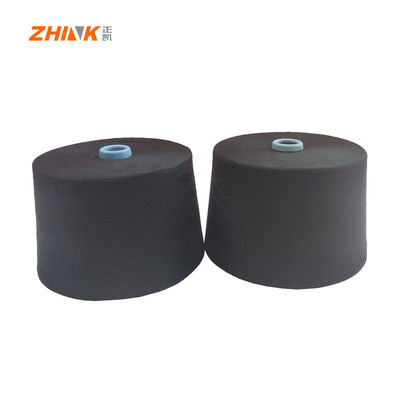 Hilados Siro Spun para tejido NE20/1 65/35 Hilados mezclados negros 65% poliéster 35% viscosa