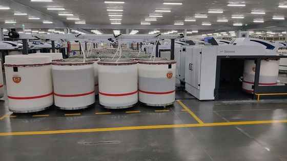 Hilado de mezcla modal 50/30/20 Viscosa/acrílico/combado NE60/1 Siro Compacto para punto