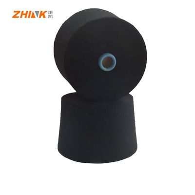 Anticonceptivo negro especial 100% poliéster NE26/1 Anillo de hilado para tejido/tricotado