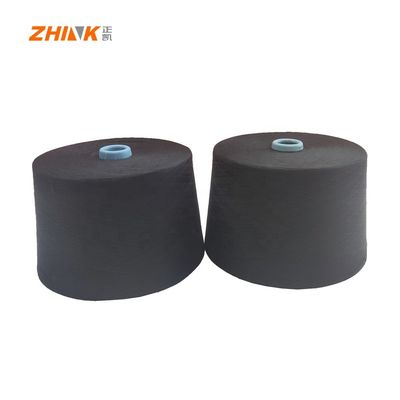 Anticonceptivo negro especial 100% poliéster NE26/1 Anillo de hilado para tejido/tricotado