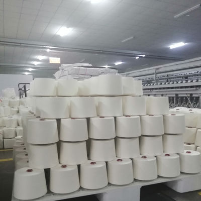 PV 80/20 Ne 25/1 Hilados de trenzado de anillo para tejer y tejer tejidos mezclados