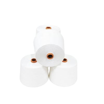 Dyeability Buena viscosa / poliéster 60/40 Hilados mezclados NE26/1 Anillo de trenzado para tejer