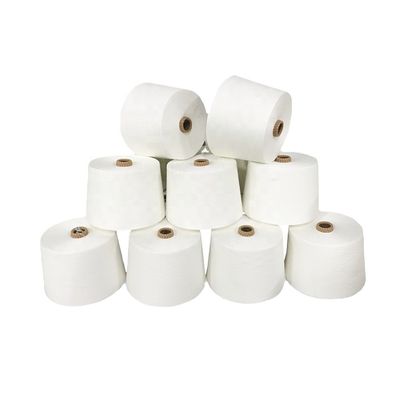 Buen colorante 100% de hilo TFO viscoso para tejido y tejido de tejido blanco crudo
